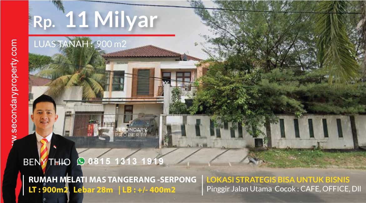 Rumah-melati-mas-lt.900m2
